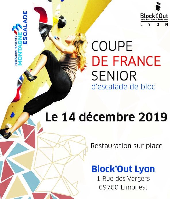 Coupe de France Blocs à Block'Out Lyon 14/12/19
